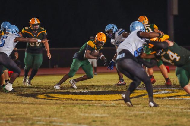Hornet football in Week Six. Photo by Ashley Chandler/News-Leader