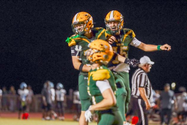 Hornet football in Week Six. Photo by Ashley Chandler/News-Leader