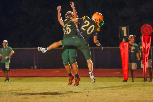 Hornet football in Week Six. Photo by Ashley Chandler/News-Leader