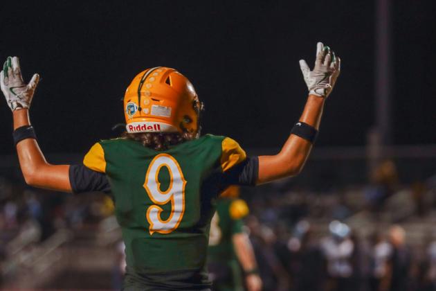 Hornet football in Week Six. Photo by Ashley Chandler/News-Leader