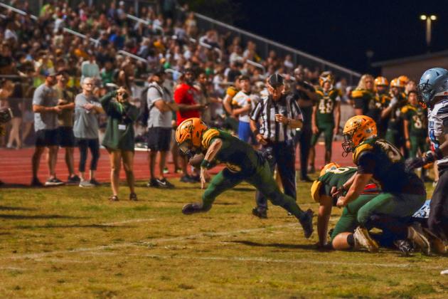 Hornet football in Week Six. Photo by Ashley Chandler/News-Leader