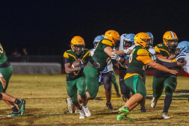 Hornet football in Week Six. Photo by Ashley Chandler/News-Leader