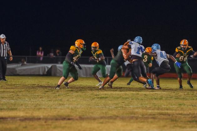 Hornet football in Week Six. Photo by Ashley Chandler/News-Leader
