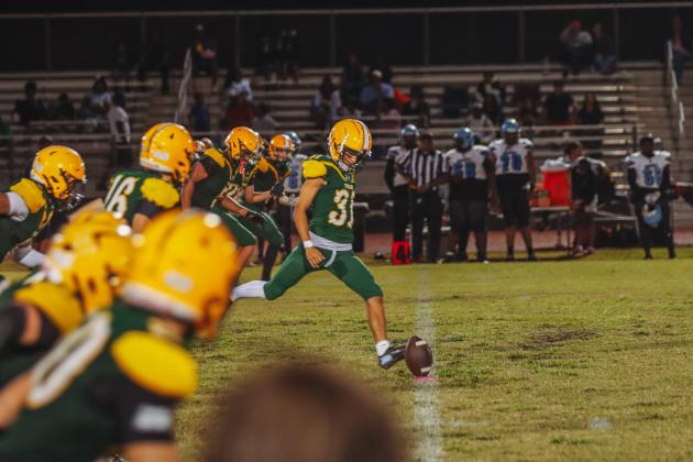 Hornet football in Week Six. Photo by Ashley Chandler/News-Leader