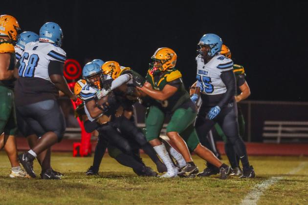 Hornet football in Week Six. Photo by Ashley Chandler/News-Leader
