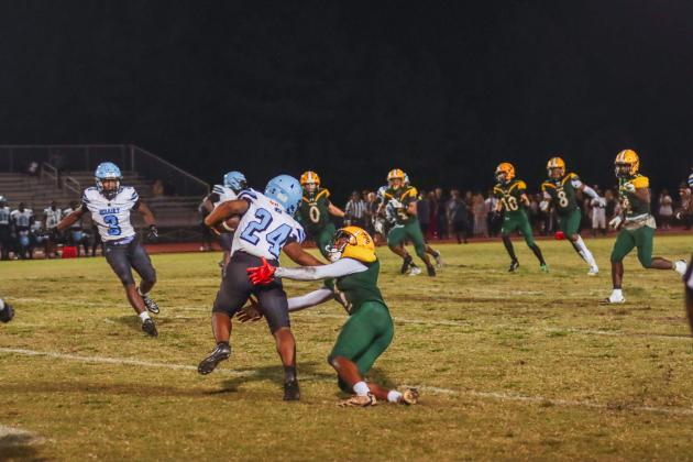 Hornet football in Week Six. Photo by Ashley Chandler/News-Leader
