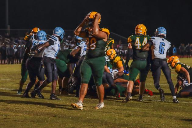 Hornet football in Week Six. Photo by Ashley Chandler/News-Leader