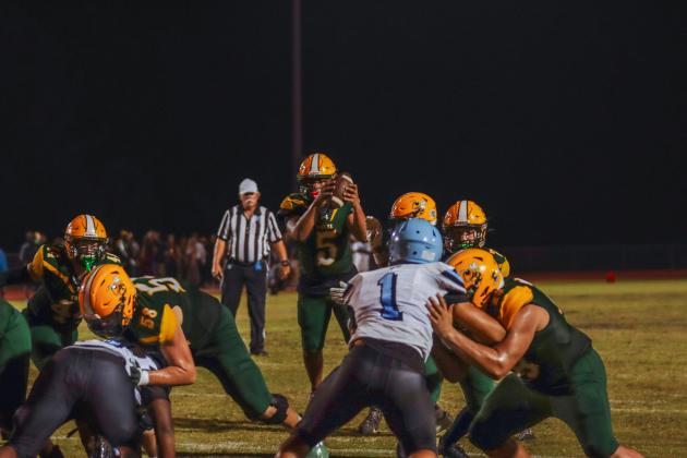 Hornet football in Week Six. Photo by Ashley Chandler/News-Leader