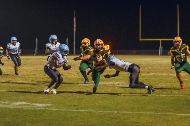 Hornet football in Week Six. Photo by Ashley Chandler/News-Leader