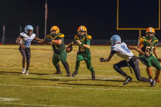 Hornet football in Week Six. Photo by Ashley Chandler/News-Leader