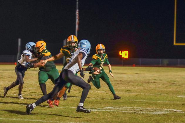 Hornet football in Week Six. Photo by Ashley Chandler/News-Leader