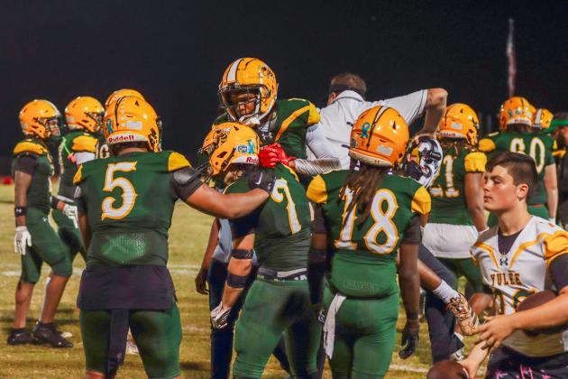 Hornet football in Week Six. Photo by Ashley Chandler/News-Leader