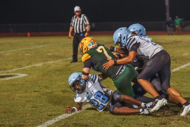 Hornet football in Week Six. Photo by Ashley Chandler/News-Leader