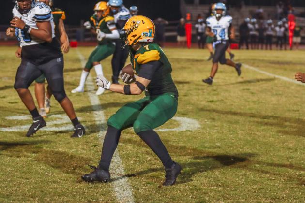 Hornet football in Week Six. Photo by Ashley Chandler/News-Leader