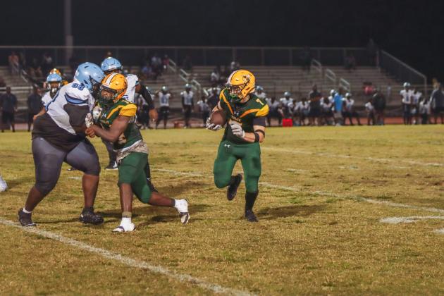 Hornet football in Week Six. Photo by Ashley Chandler/News-Leader