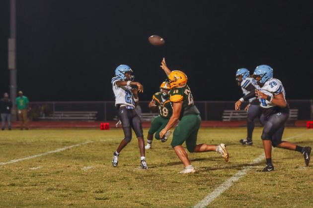 Hornet football in Week Six. Photo by Ashley Chandler/News-Leader