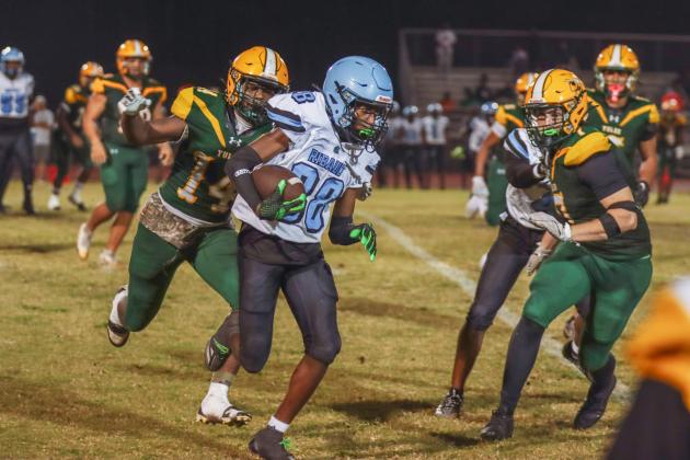 Hornet football in Week Six. Photo by Ashley Chandler/News-Leader