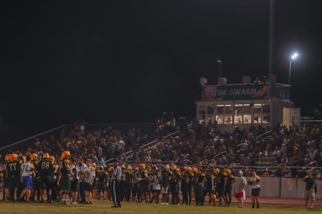 Hornet football in Week Six. Photo by Ashley Chandler/News-Leader