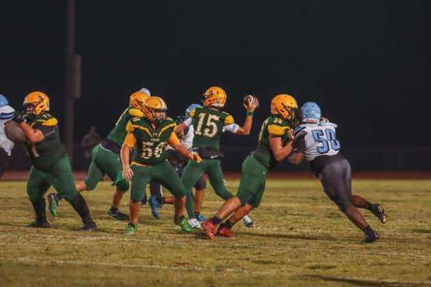 Hornet football in Week Six. Photo by Ashley Chandler/News-Leader