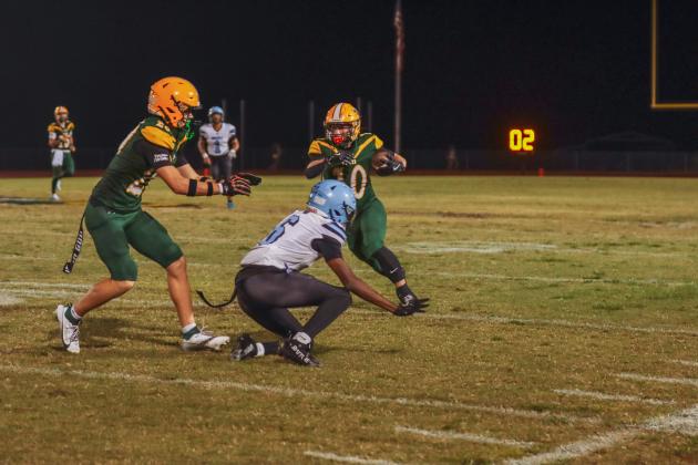 Hornet football in Week Six. Photo by Ashley Chandler/News-Leader