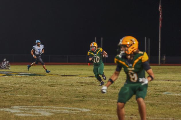 Hornet football in Week Six. Photo by Ashley Chandler/News-Leader