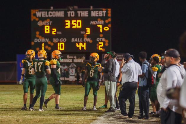 Hornet football in Week Six. Photo by Ashley Chandler/News-Leader