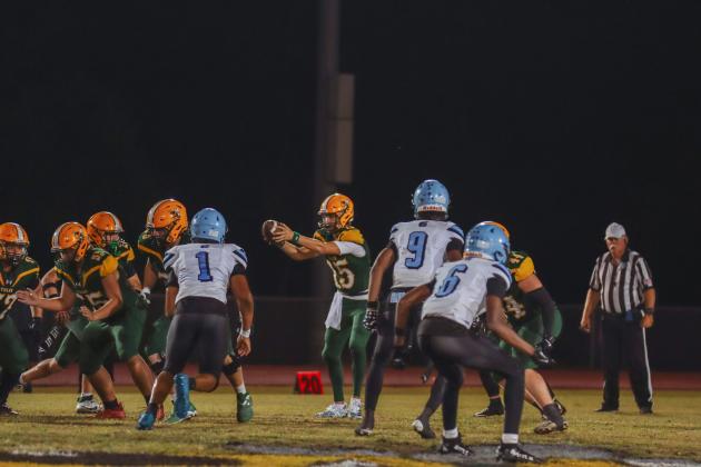 Hornet football in Week Six. Photo by Ashley Chandler/News-Leader