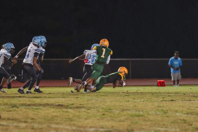 Hornet football in Week Six. Photo by Ashley Chandler/News-Leader