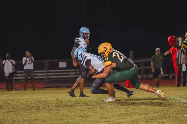 Hornet football in Week Six. Photo by Ashley Chandler/News-Leader