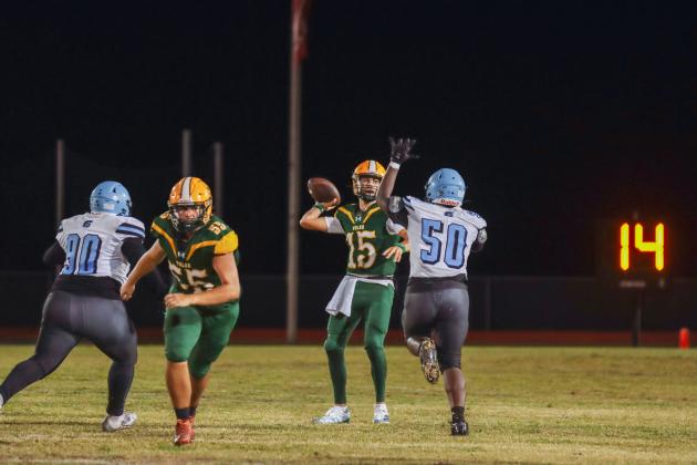 Hornet football in Week Six. Photo by Ashley Chandler/News-Leader