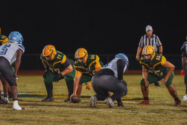 Hornet football in Week Six. Photo by Ashley Chandler/News-Leader