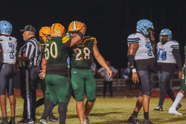 Hornet football in Week Six. Photo by Ashley Chandler/News-Leader