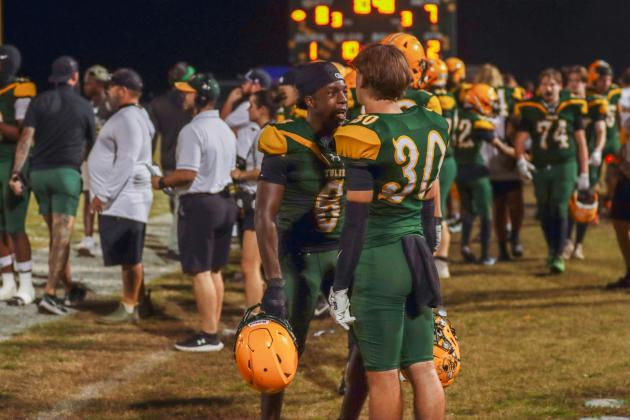 Hornet football in Week Six. Photo by Ashley Chandler/News-Leader