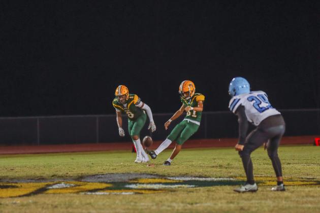 Hornet football in Week Six. Photo by Ashley Chandler/News-Leader
