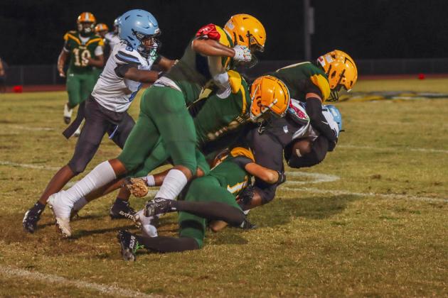 Hornet football in Week Six. Photo by Ashley Chandler/News-Leader