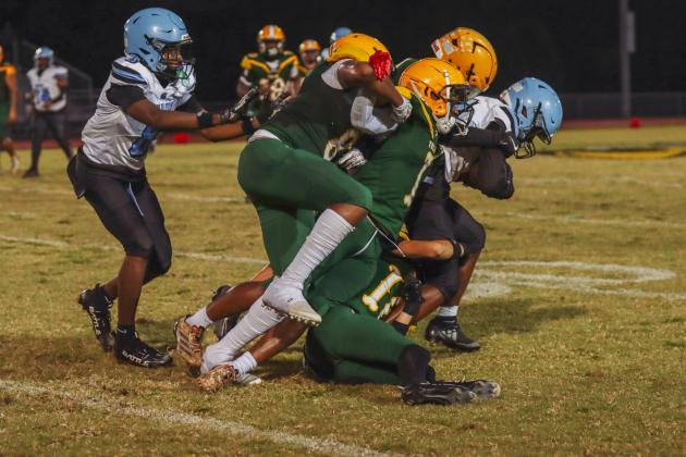 Hornet football in Week Six. Photo by Ashley Chandler/News-Leader