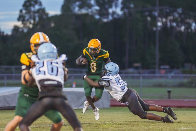 Hornet football in Week Six. Photo by Ashley Chandler/News-Leader