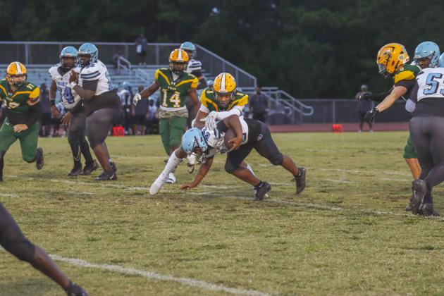 Hornet football in Week Six. Photo by Ashley Chandler/News-Leader