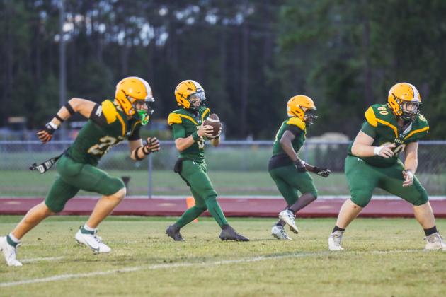 Hornet football in Week Six. Photo by Ashley Chandler/News-Leader