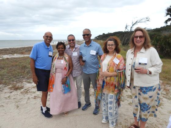 The North Florida Land Trust hosted the Salty Soiree over the weekend at Fort Clinch. Submitted photo