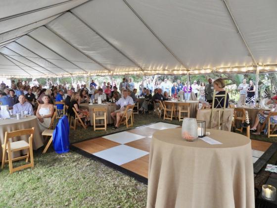 The North Florida Land Trust hosted the Salty Soiree over the weekend at Fort Clinch. Submitted photo
