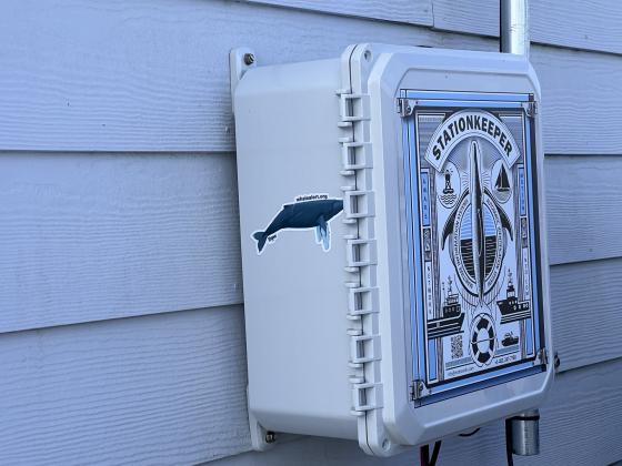 The AIS StationKeeper on the rooftop of the Seaside Amelia Inn, 2900 Atlantic Ave. Submitted photo