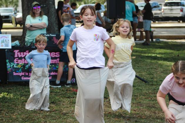 Photos by Marisa DeMar/News-Leader Children take part in Addy Fest on Saturday at Central Park.