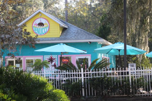 DeNucci’s ice cream shop on Sadler Road in Fernandina Beach.