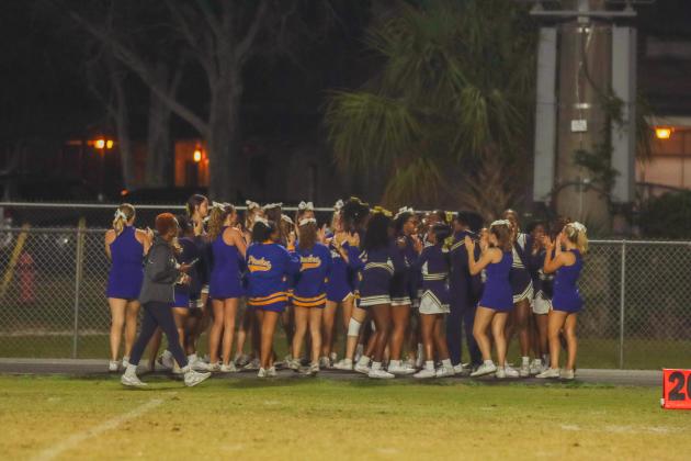 Fernandina Beach Pirates football in the SSAA quarterfinal against Paxon School for Advanced Studies Golden Eagles. Photo by Ashley Chandler/News-Leader
