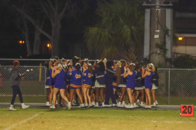 Fernandina Beach Pirates football in the SSAA quarterfinal against Paxon School for Advanced Studies Golden Eagles. Photo by Ashley Chandler/News-Leader