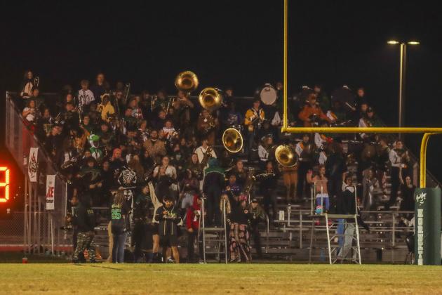 Hornet football on Oct. 31. Photo by Ashley Chandler/News-Leader