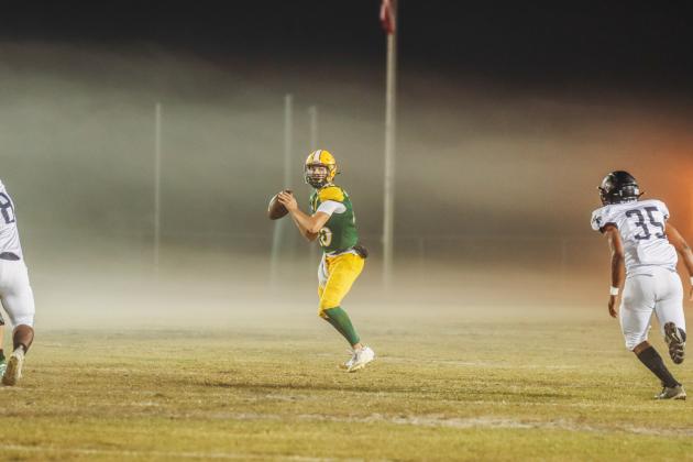 Yulee High School football vs. West Florida (Pensacola) Jaguars on Nov. 14.  Photo by Ashley Chandler/News-Leader