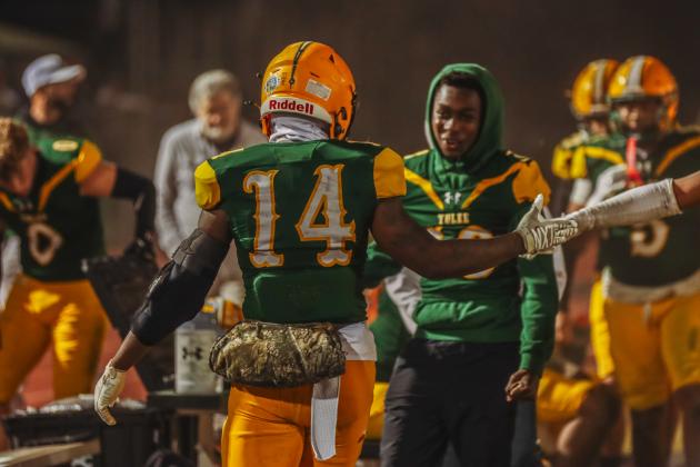 Yulee High School football vs. West Florida (Pensacola) Jaguars on Nov. 14.  Photo by Ashley Chandler/News-Leader