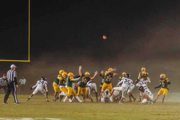 Yulee High School football vs. West Florida (Pensacola) Jaguars on Nov. 14.  Photo by Ashley Chandler/News-Leader
